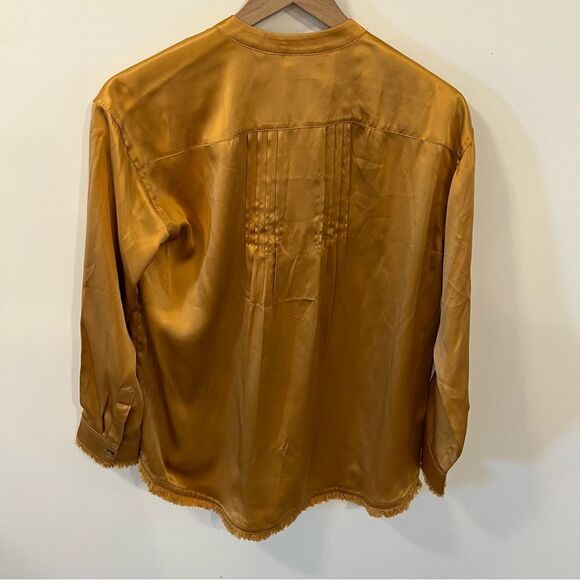 NWT Sundance Delphine Highland Top in Honey | Size XS - Picture 5 of 10